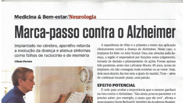 MARCA-PASSO CONTRA O ALZHEIMER